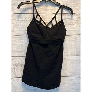 Lululemon Just Breath Black Tank Top Size 6